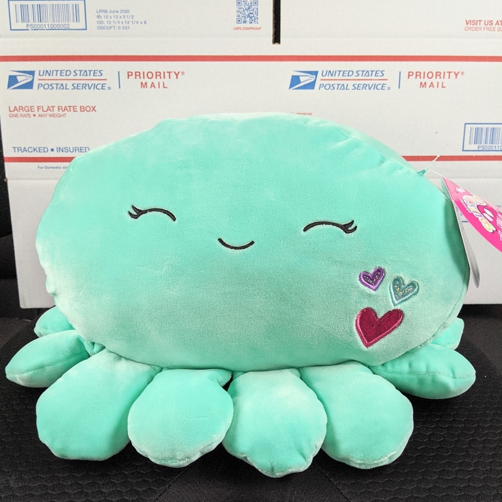 12" Olina Octopus Valentine Squishmallow
